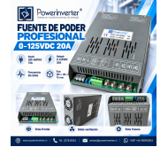 FUENTE DE PODER - SWITCHING - HIGH POWER 220VAC /0-125VDC 20A (2.500W) 